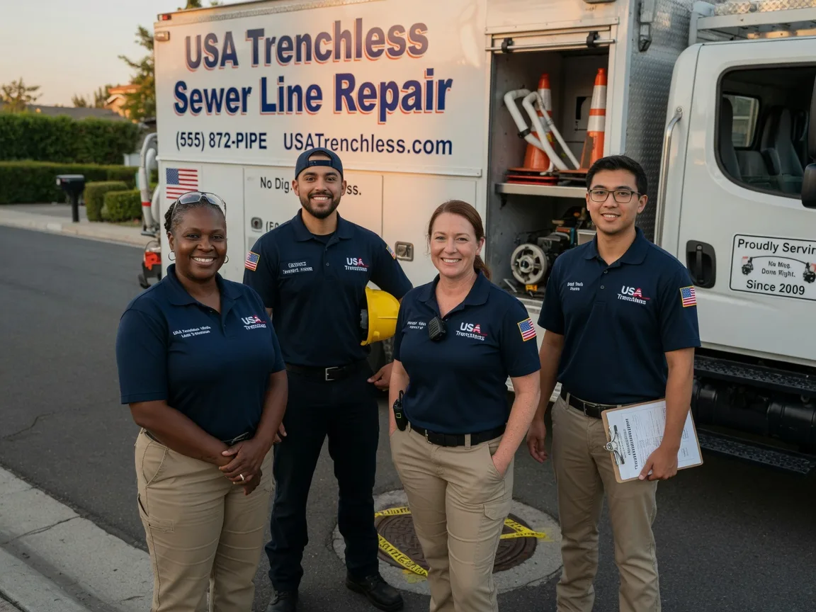 Sewer Line Repair company in Hooks, TX